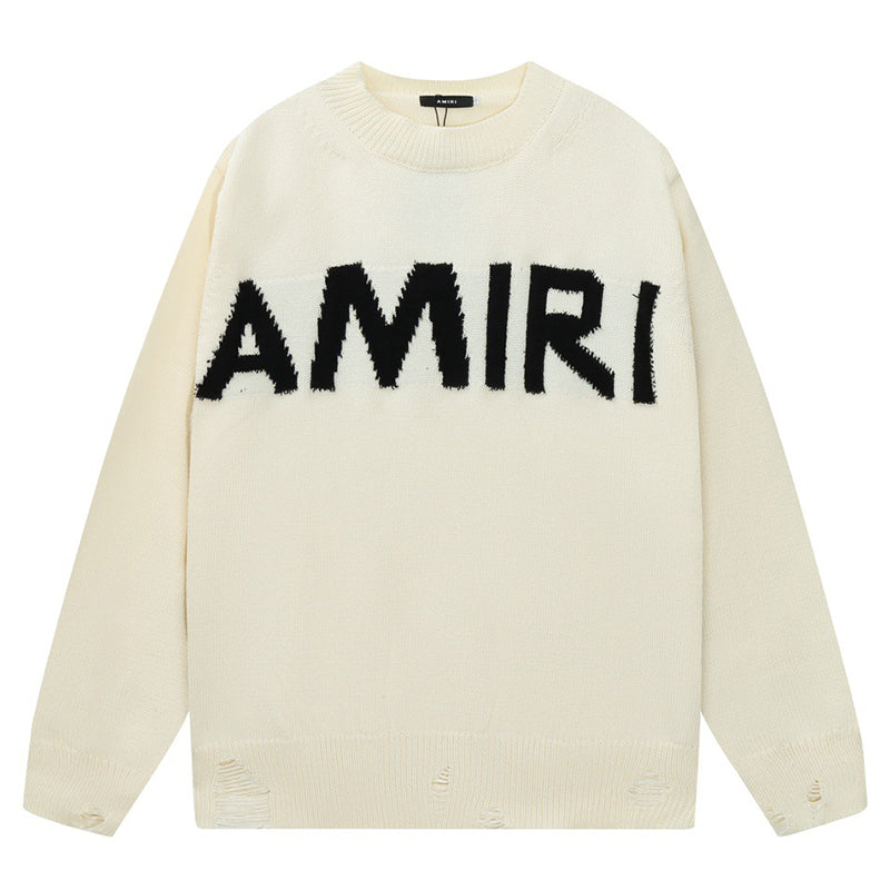 AMRl Logo Knitted Sweater