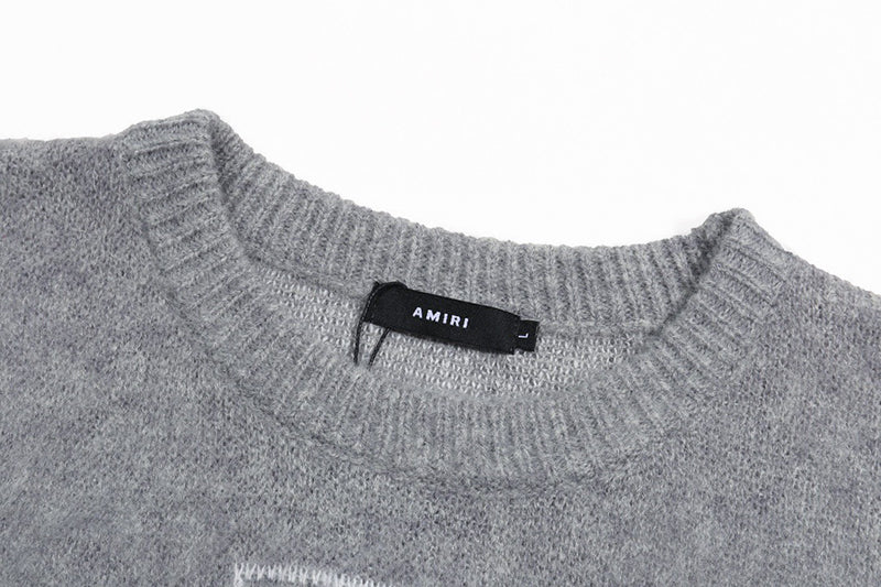 AMRl Logo Knitted Sweater