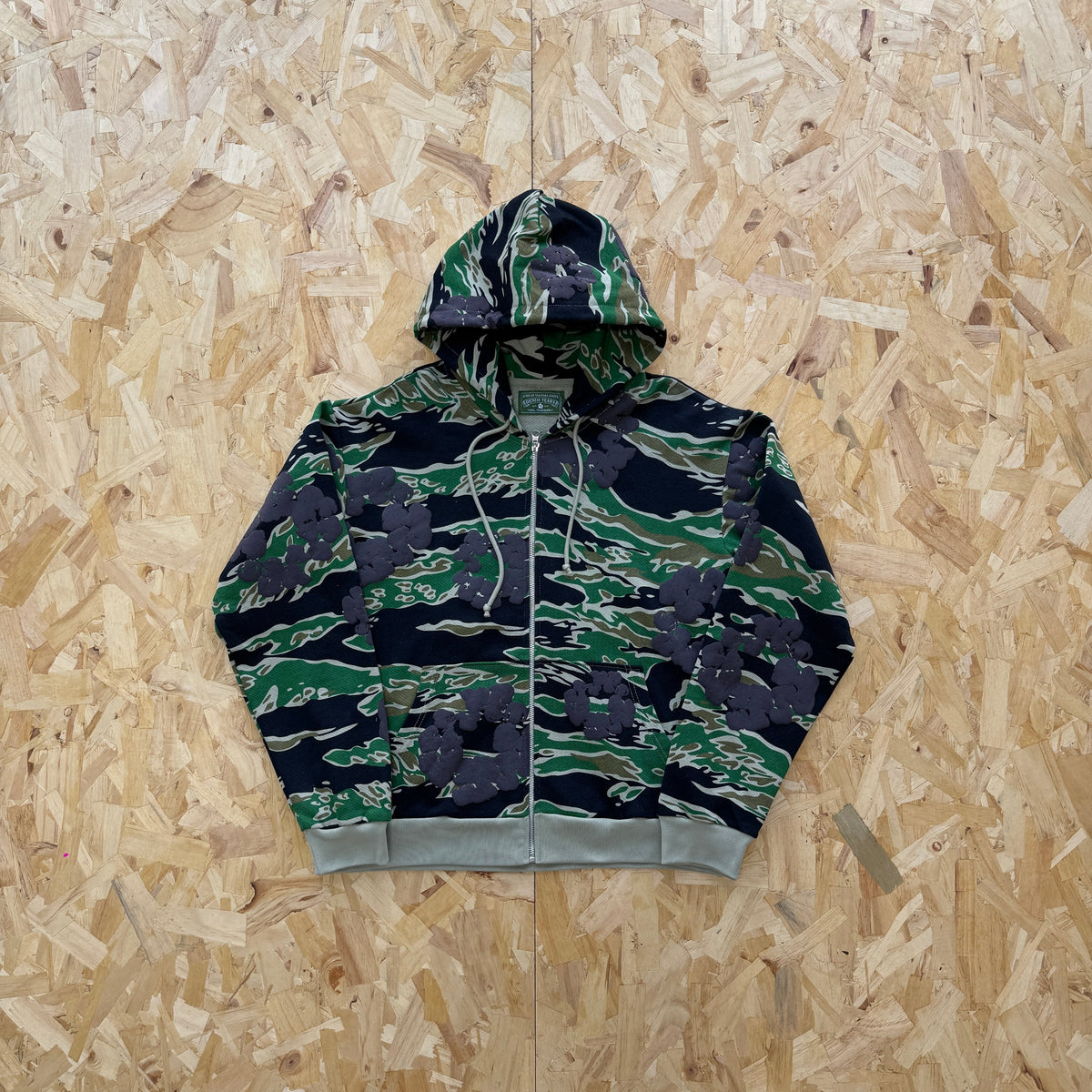 Denim Tears Camo Zip Hoodie 1:1 4+