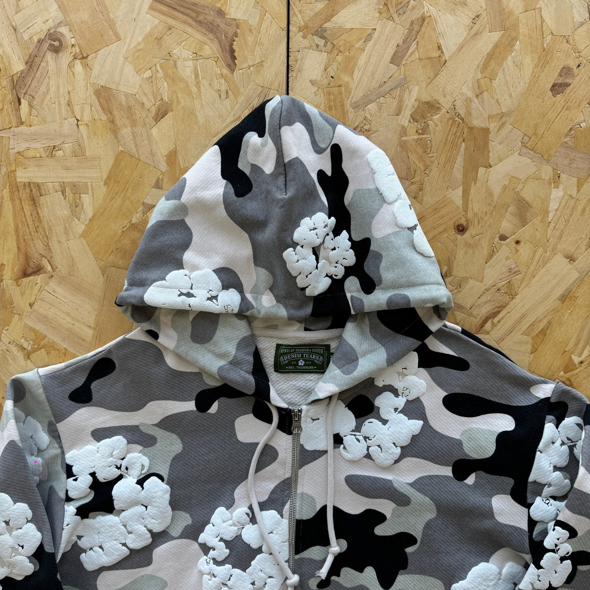 Denim Tears Camo Zip Hoodie 1:1 4+