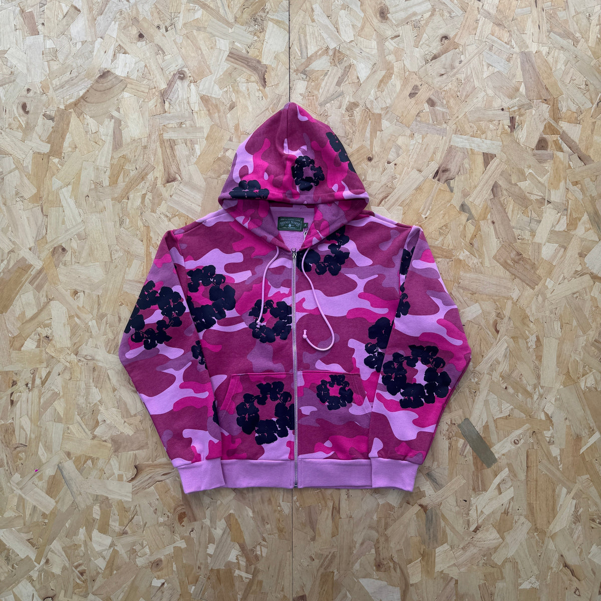 Denim Tears Camo Zip Hoodie 1:1 4+
