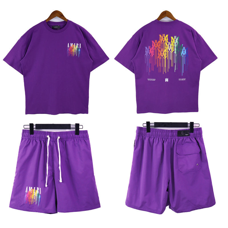 AMRI T-Shirt And Shorts Suit