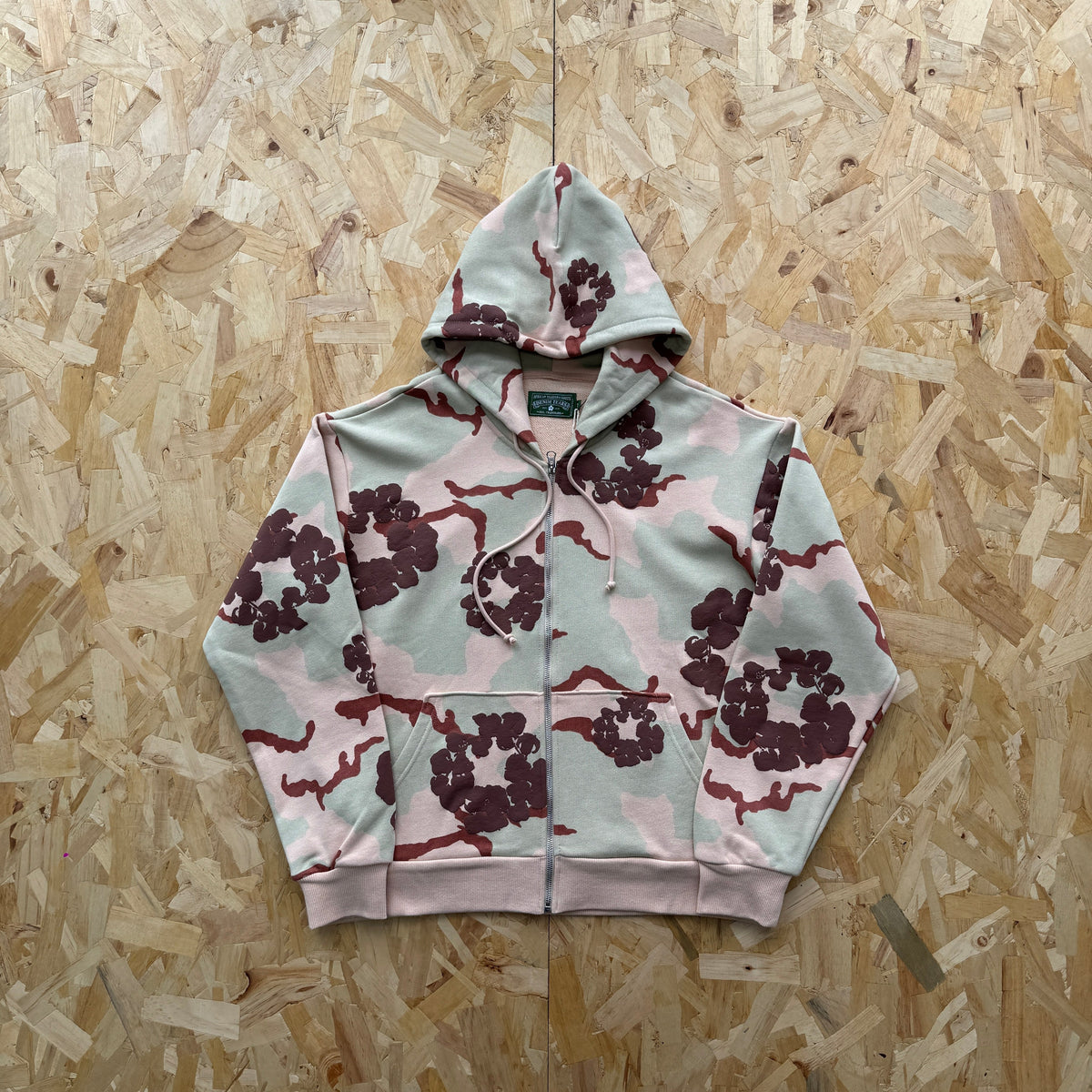 Denim Tears Camo Zip Hoodie 1:1 4+