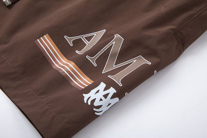 AMRI Letter Logo Print Short