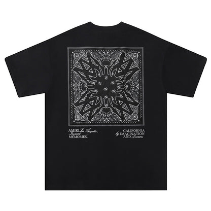 AMRI Printed Cotton Crewneck T-Shirt