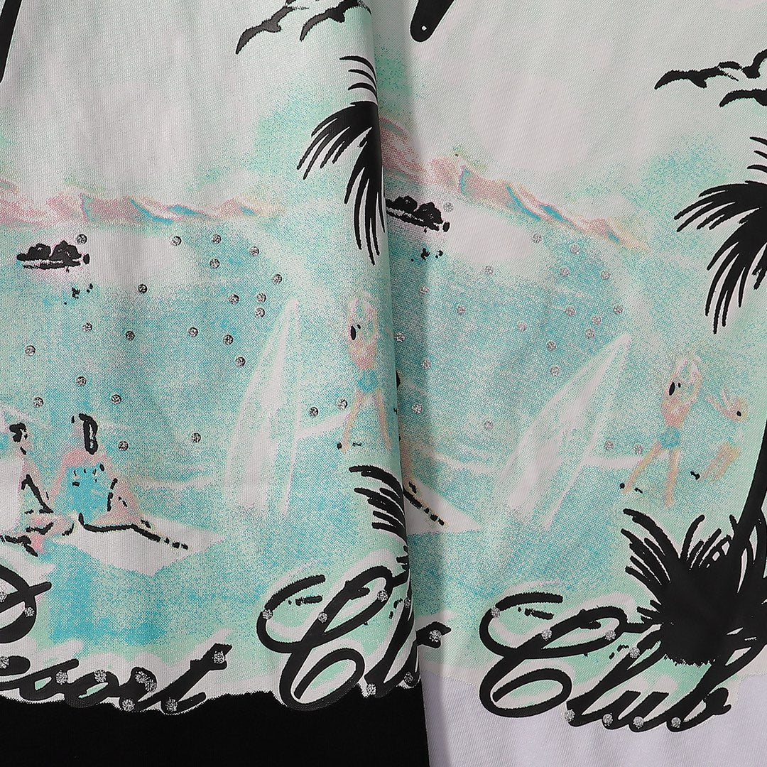 AMRI Paradise Airbrush Cotton T-Shirt