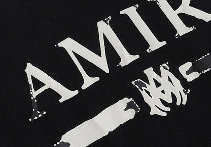 AMRI Logo-Appliquéd Distressed Cotton-Jersey T-Shirts