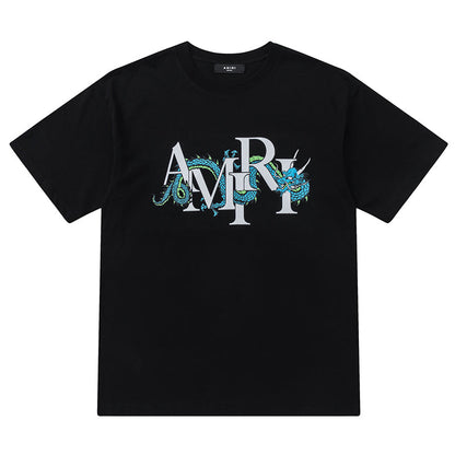 AMRI CNY Dragon Logo Printed Cotton T-Shirt