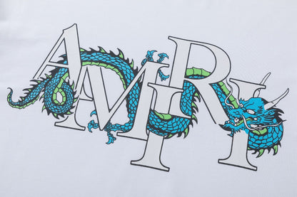 AMRI CNY Dragon Logo Printed Cotton T-Shirt