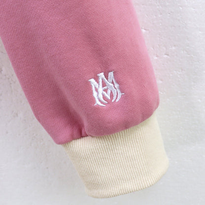 AMRI Logo-Appliqued Colour-Block Cotton-Jersey Hoodies