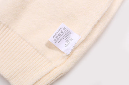 AMRI Cotton V-Neck Bones Cardigan