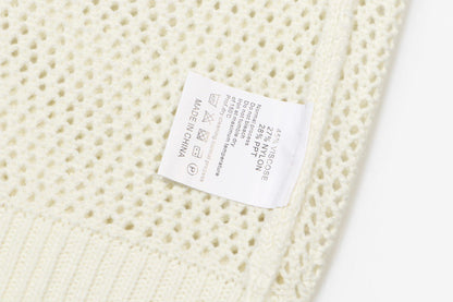 AMRI 22 Crew Open Stitch Sweaters