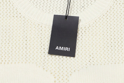 AMRI 22 Crew Open Stitch Sweaters