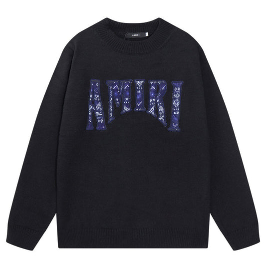 AMRl Logo Knitted Sweater