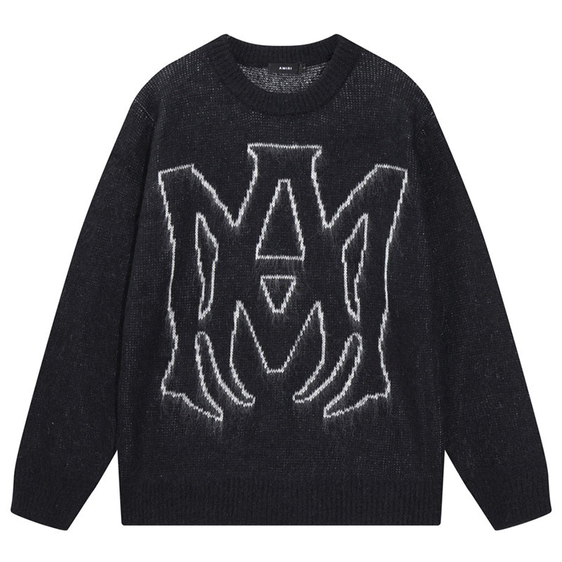 AMRl Logo Knitted Sweater