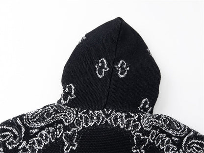AMRI Black Bandana B-Ball Hoodie