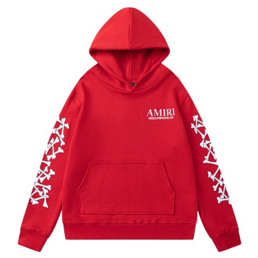 AMRl Stacked Bones Hoodies
