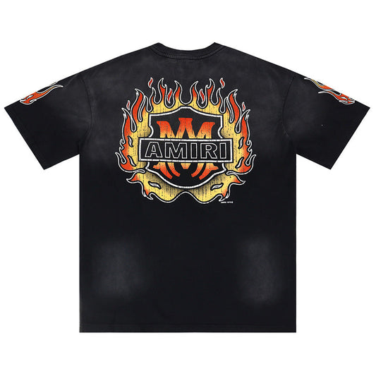 AMRI Flame-Graphic T-Shirt