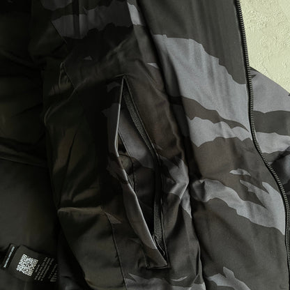 Trapstar Puffer Jacket Hyperdrive Technical Black Tiger Camo