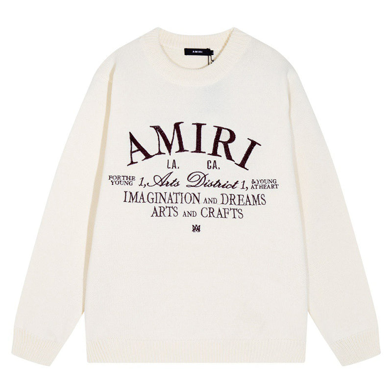 AMRl Logo Knitted Sweater