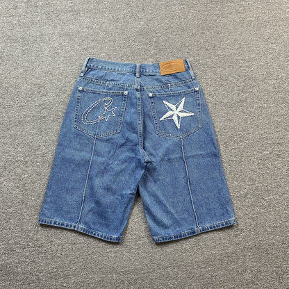 Corteiz Denim Jeans Shorts