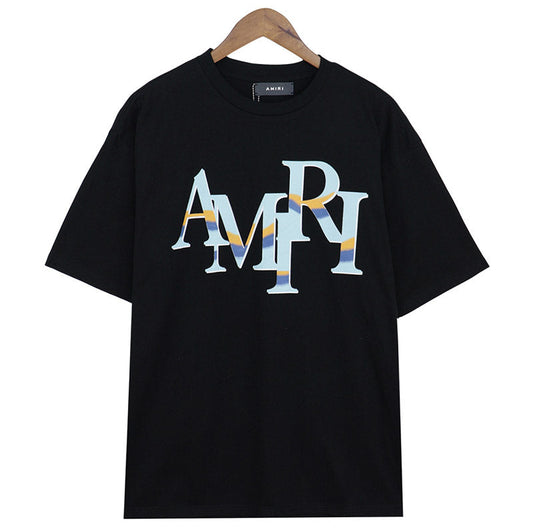 AMRI Staggered Logo-Print Cotton-Jersey T-Shirts