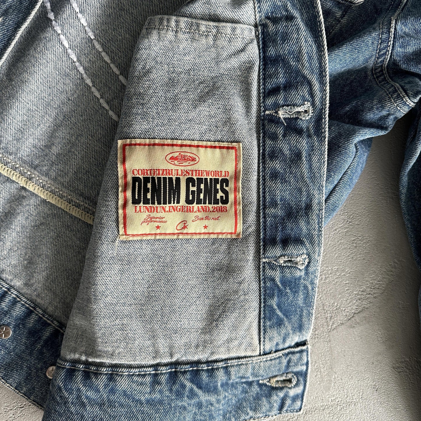 Corteiz Denim Jeans Jacket