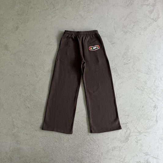 Broken P Out Service Wide Leg Sweatpants