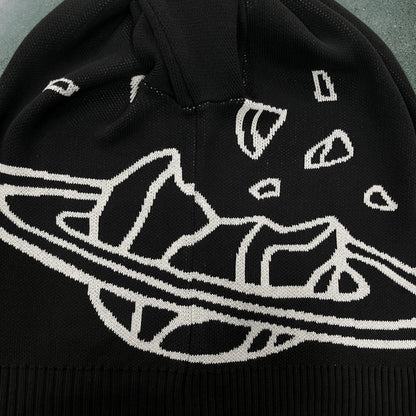 Broken P Knitted Sweater